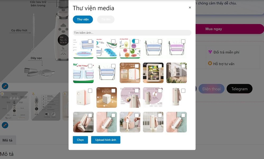 Plugin chỉnh sửa sản phẩm + bài viết + trang ở frontend 4 Plugin chỉnh sửa sản phẩm + bài viết + trang ở frontend